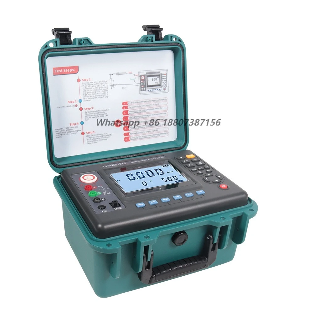 ES3045 DC AC Voltage Meter High Voltage Stable and Reliable Transformer Cable Insulation Resistance Tester Multimeter