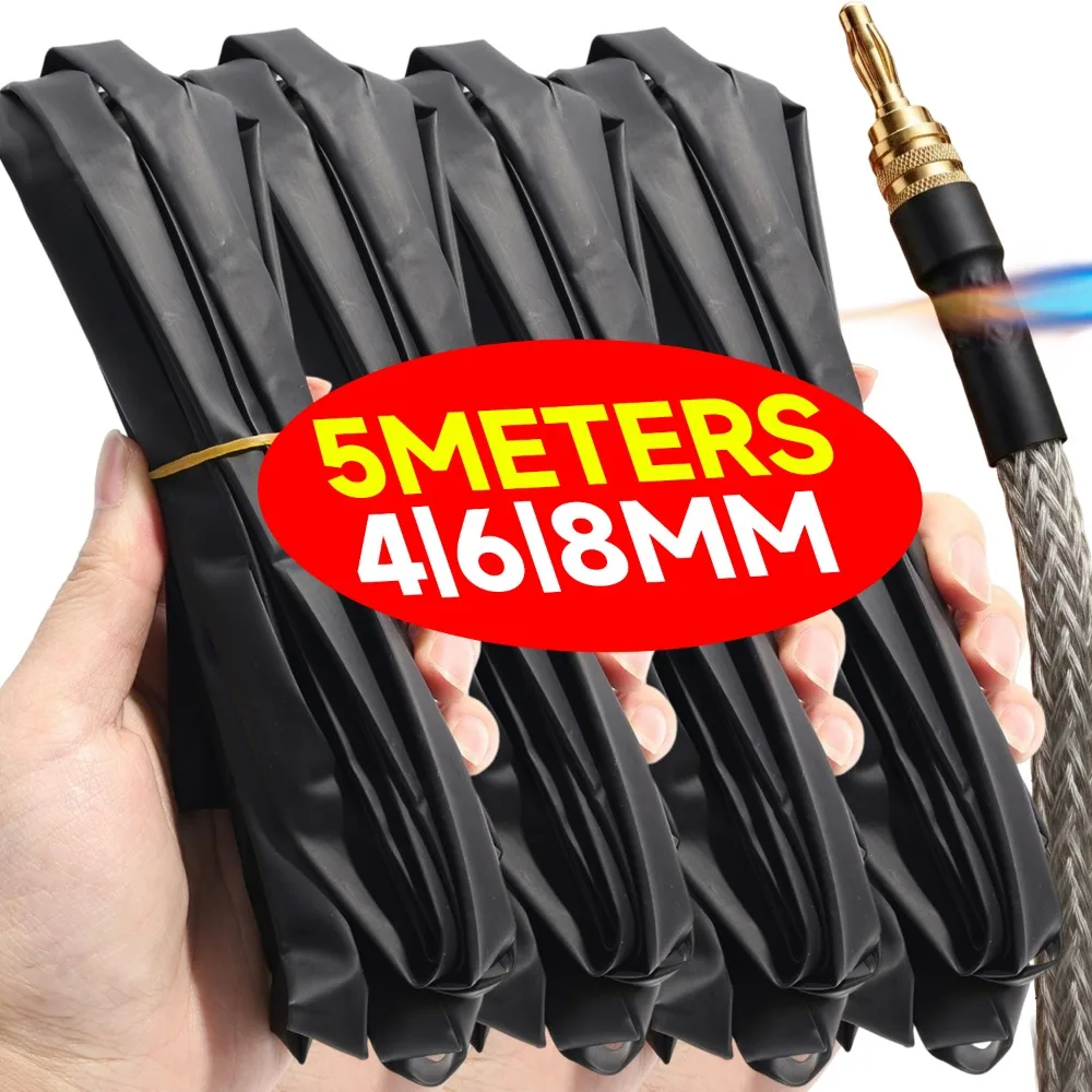 

Термоусадочная трубка 5М с клеевым слоем, водонепроницаемая, соотношение 2:1, для морских кабелей, электроизоляция для ремонта автомобилей и лодок