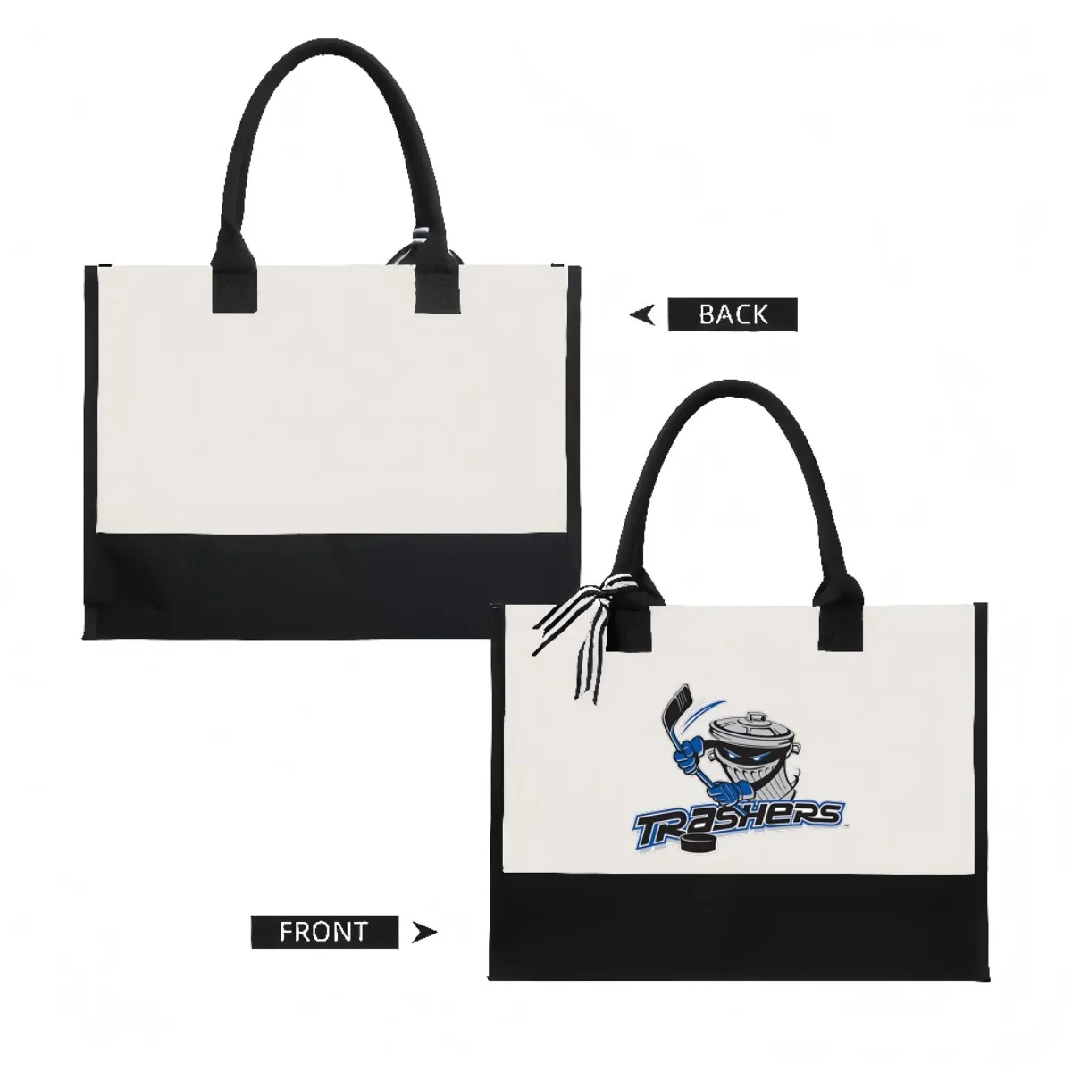 دانبري تراشرز 2026 وصل حديثًا حقيبة حمل عصرية واسعة وقابلة لإعادة الاستخدام نمط طباعة 2 لهجة كتف كبير ثقيل #2