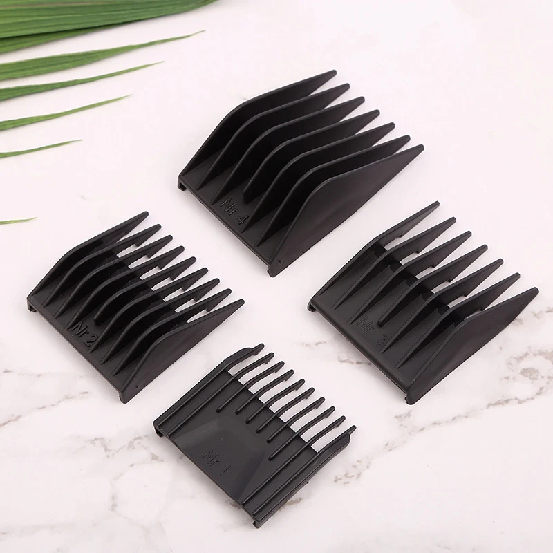 4pcs Barber Universal Hair Clipper Limit Comb Replacement Guide Combs