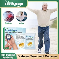 Diabetes Treatment Capsules Lower Blood Sugar Level Burning Fat Relief Dizziness Improve Sleep Balance Blood Glucose Health Care