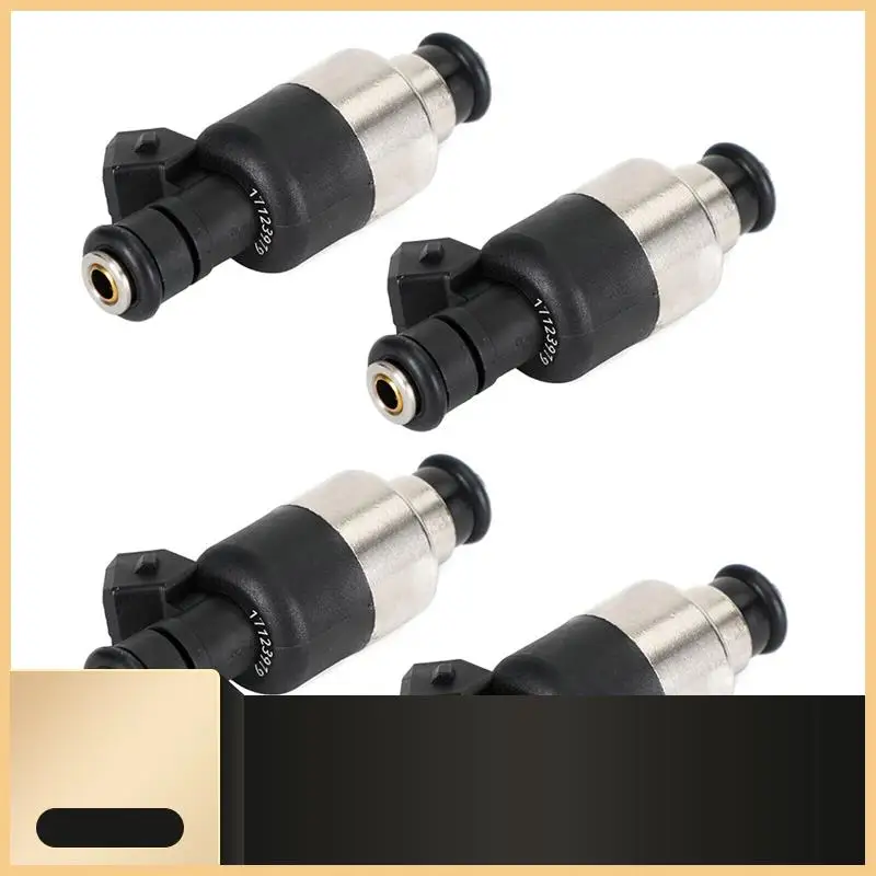 

4-х предметная топливная форсунка 17123919, черные и серебристые автомобильные принадлежности, подходящие для Corsa 1996-1998 гг. N30R