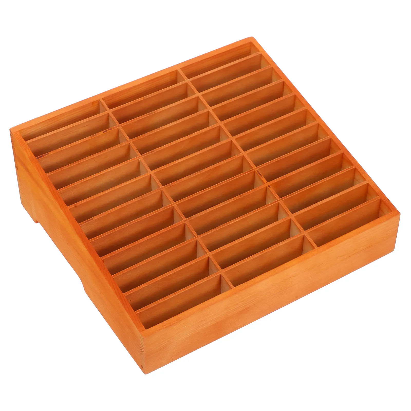 

Cell Phone Storage Box Multicompartment Wooden ganizer Desk Office Classroom Student Cabinet Smartphones Book Bins Conference