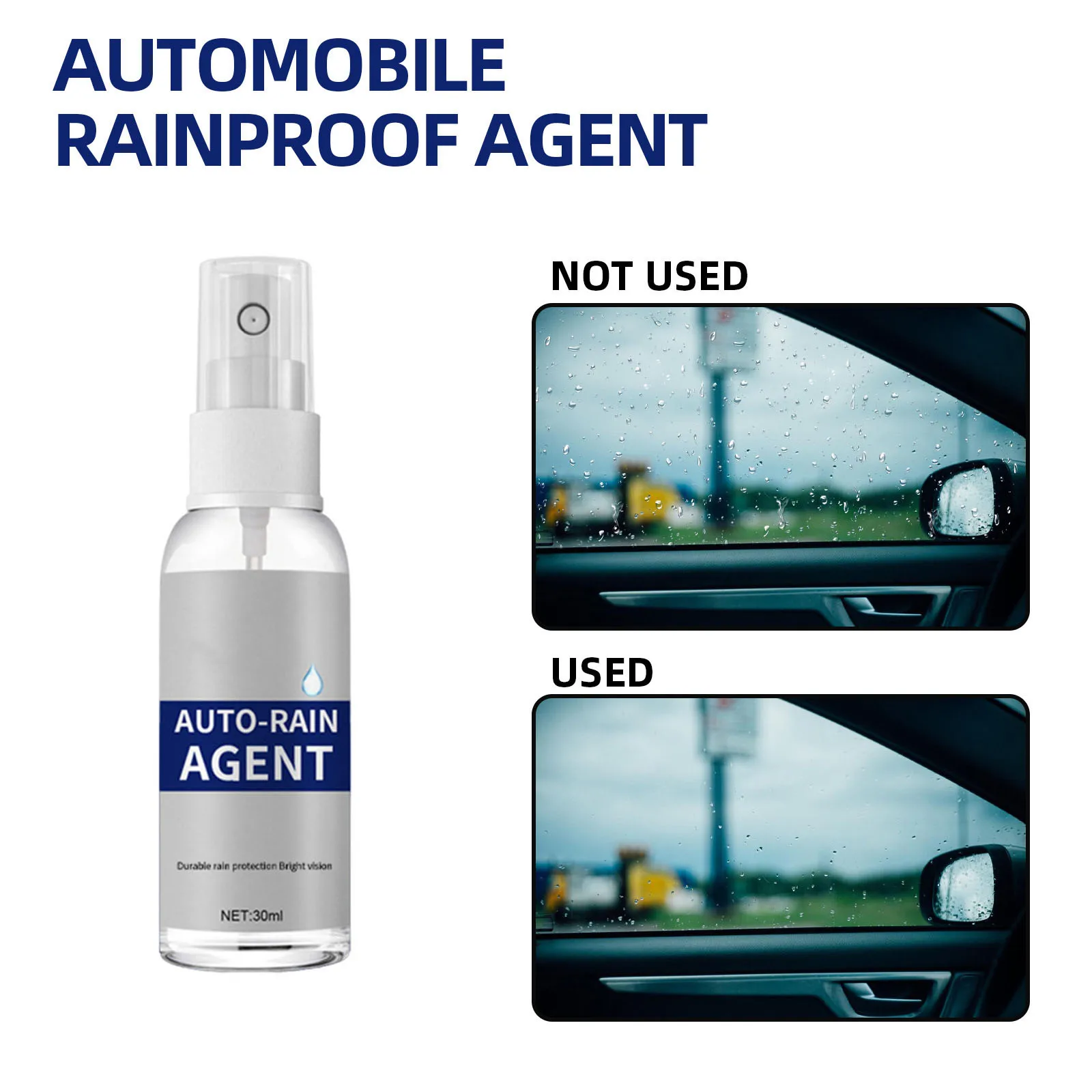 Winter Immediately Defogging Anti-Fog Agent Glass Hydrophobic for nano Coating Spray for Car Cleaning Appliance Cleaning Care