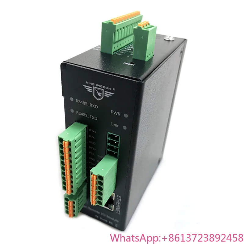 

M340T 8 RTD Inputs Ethernet Remote I/O Module 12~36VDC Anti-reverse Modbus TCP Server 1 RS485 inbuilt watchdog