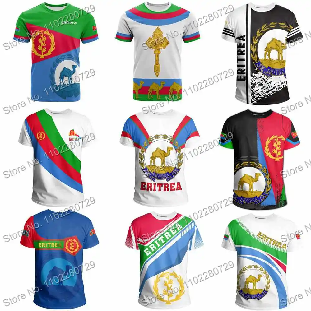 New Eritrea National T Shirt Men Outdoor Shirts Clothing Training Tops Downhill Jersey Running Sportswear