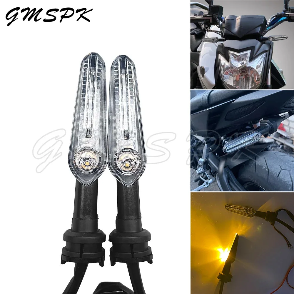 

LED Turn Signal Light Fit for YAMAHA YZF R1 R3 R6 R7 R9 R25 XSR Tracer 700 900 FZ1 FZ8 Motorcycle Flashing Directional Flasher