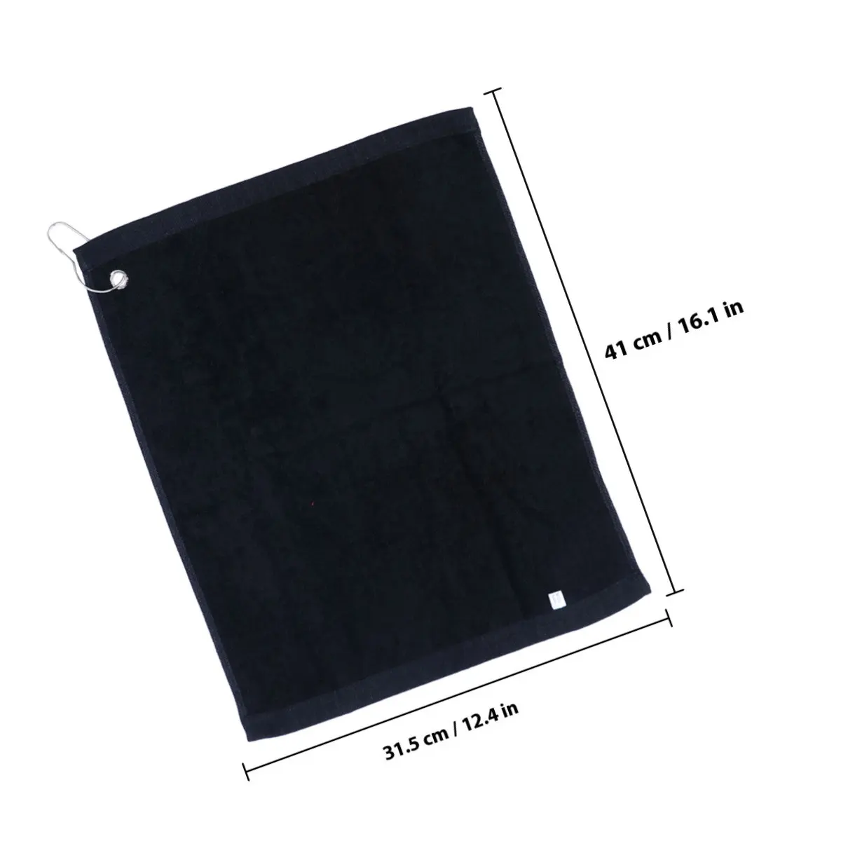 3Pcs Cotton Sports Towel with Hook Hole Design Portable Travel Towel for Golf Training Mountaineering Outdoor Activities High - view 6