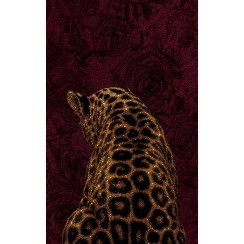 

500/1000/1200/2000 PCS Jigsaw Puzzles Leopard and Rose Animal Family Activity Games for Gameroom Bedroom Home Decor Gift