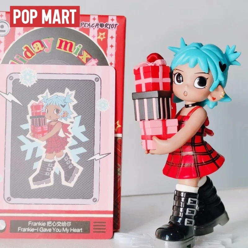 

New Product in Stock POPMART Holiday Suite Blind Box Warm Winter Limited Edition Sweet Cool Blind Box Christmas Creative Gift