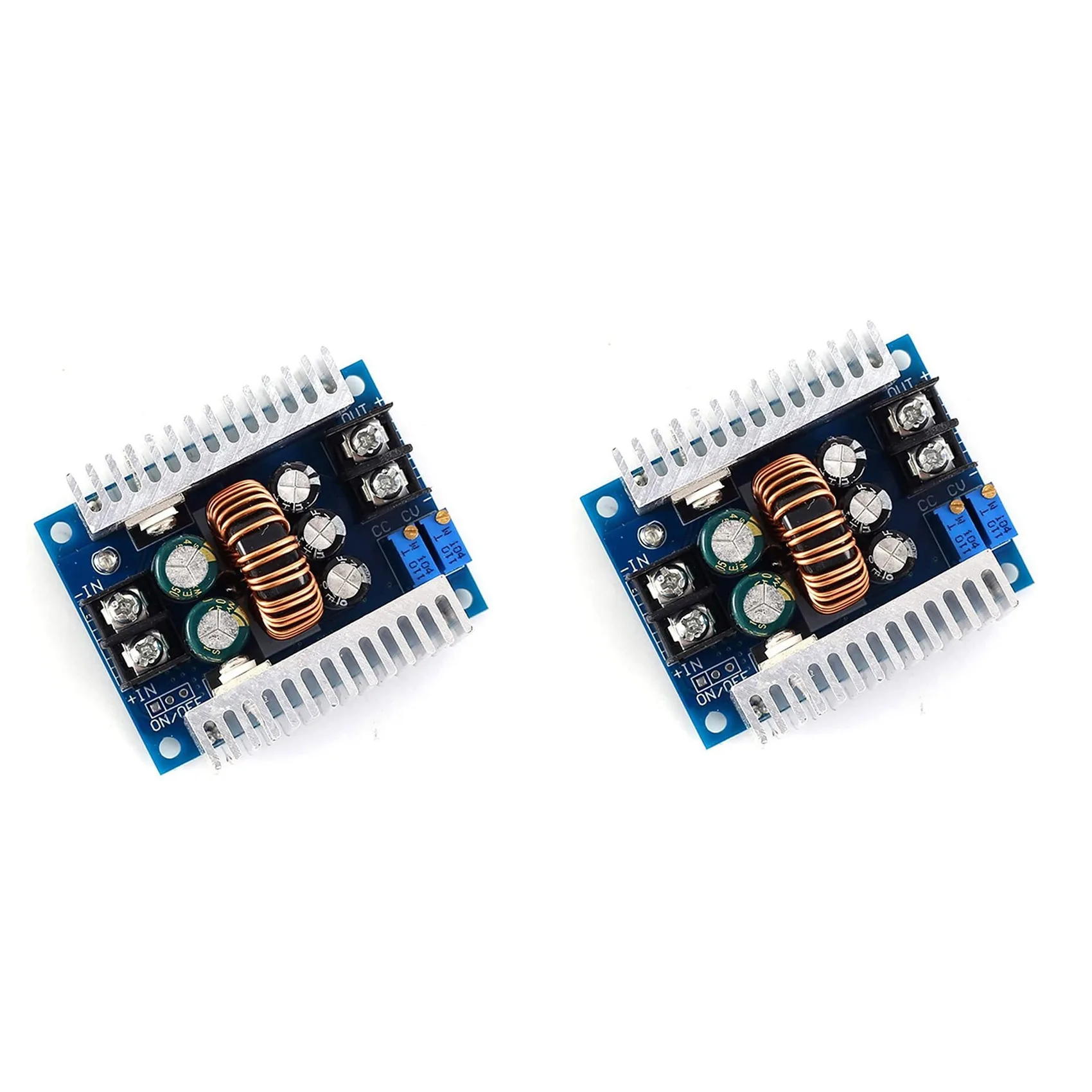 BHTS-2X Step Down 300W 20A Module Buck Converter CC CV DC Power Supply Module 6V-40V To 1.2V-35V Voltage Regulator Reducer