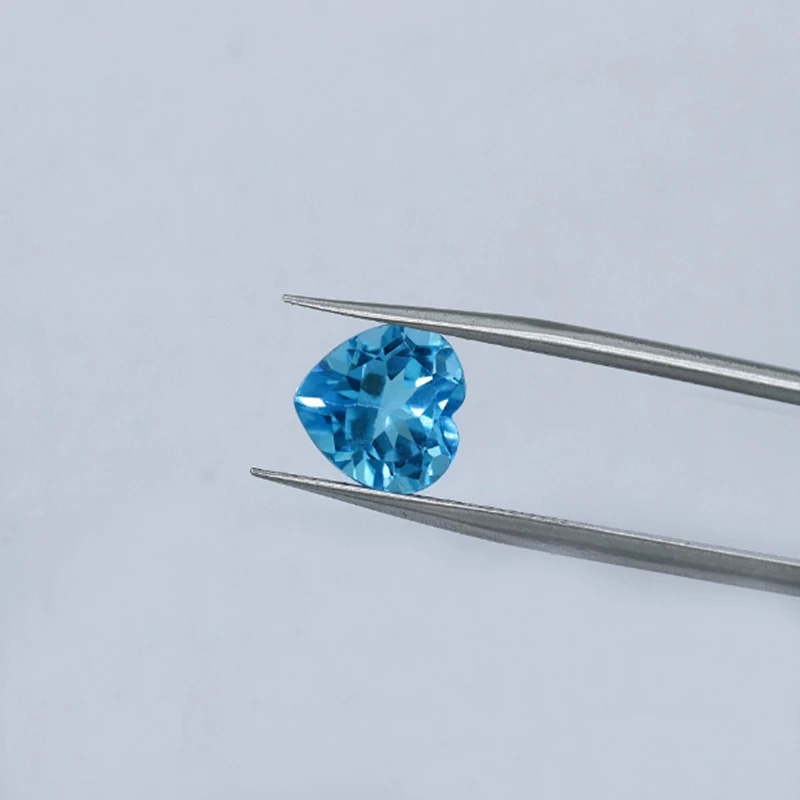 

VVS Grade Natural Topaz Loose Gemstone 5mm To 8mm Heart Shape Topaz Wholesale Price Gemstone Supplier