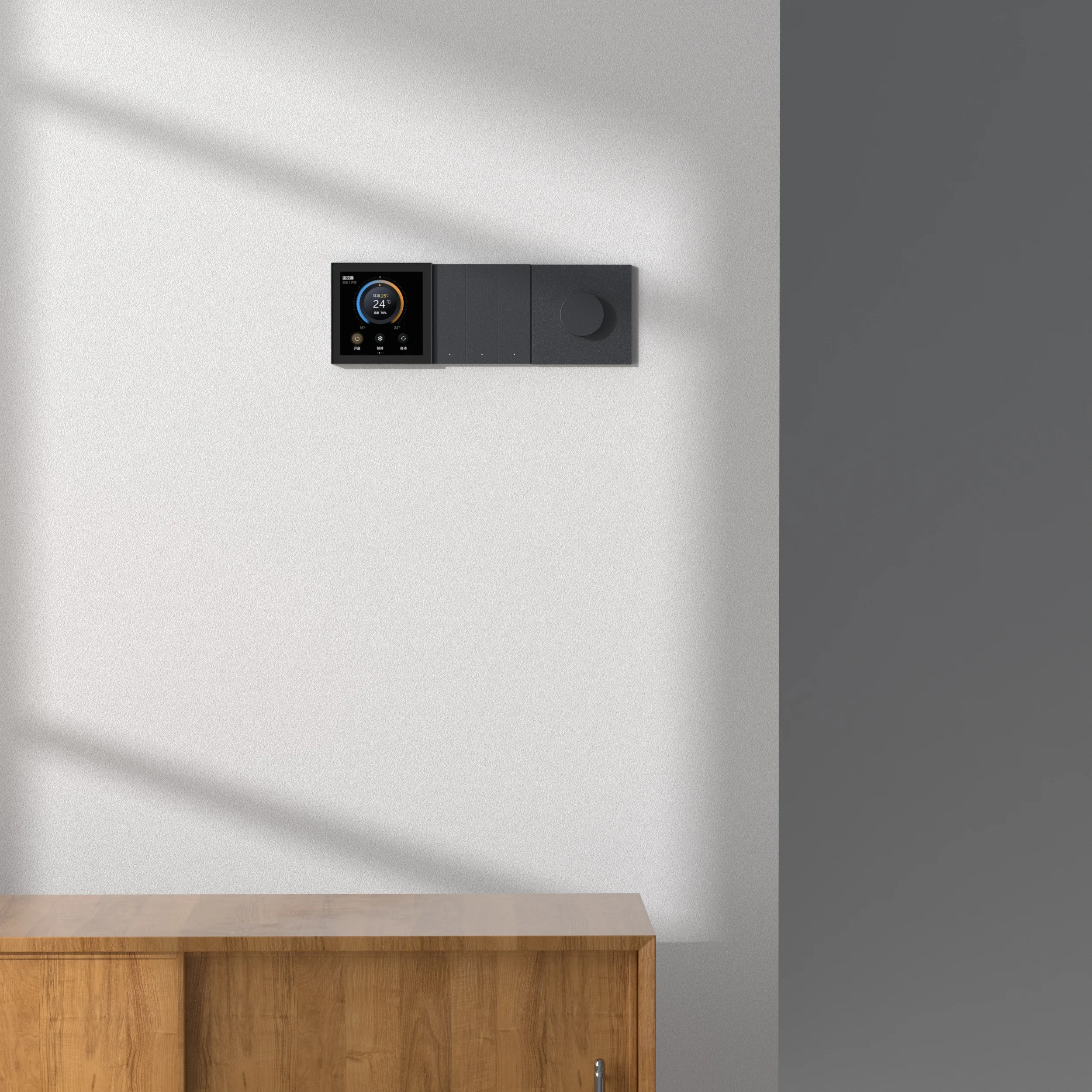 Aqara S3 Zigbee Smart LED Thermostat HVAC Touch 3.95\