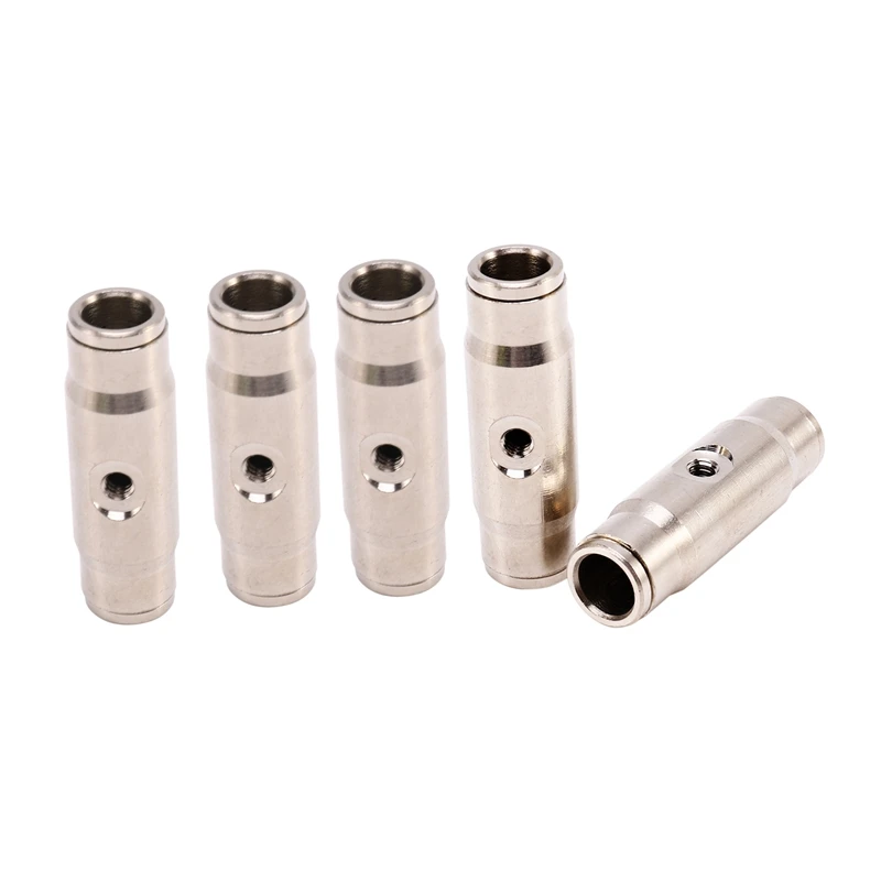 Mist Cooling System, Quick Connect Joint, Mist Nozzle, T-Connector, Diameter: 3/8 Inch, Color: Silver,  Single Nozzle  20Pcs