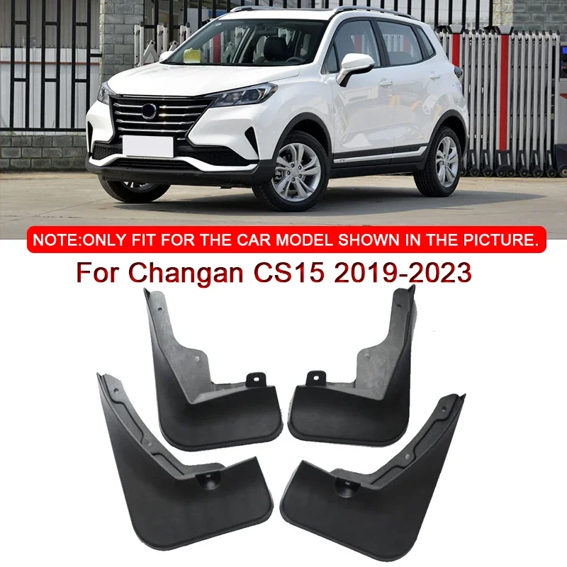 

Fit For Changan CS15 2016-2023 Car Styling ABS Car Mud Flaps Splash Guard Mudguards MudFlaps Front Rear Fender Auto Accessories