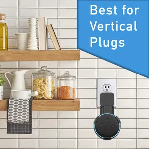 Speaker Wall Mount Holder Stand Hanger for Alexa Echo Dot 3rd Generation Sound Box With Screwless Cable Management 6 Main Base Sales for Alexa - №3