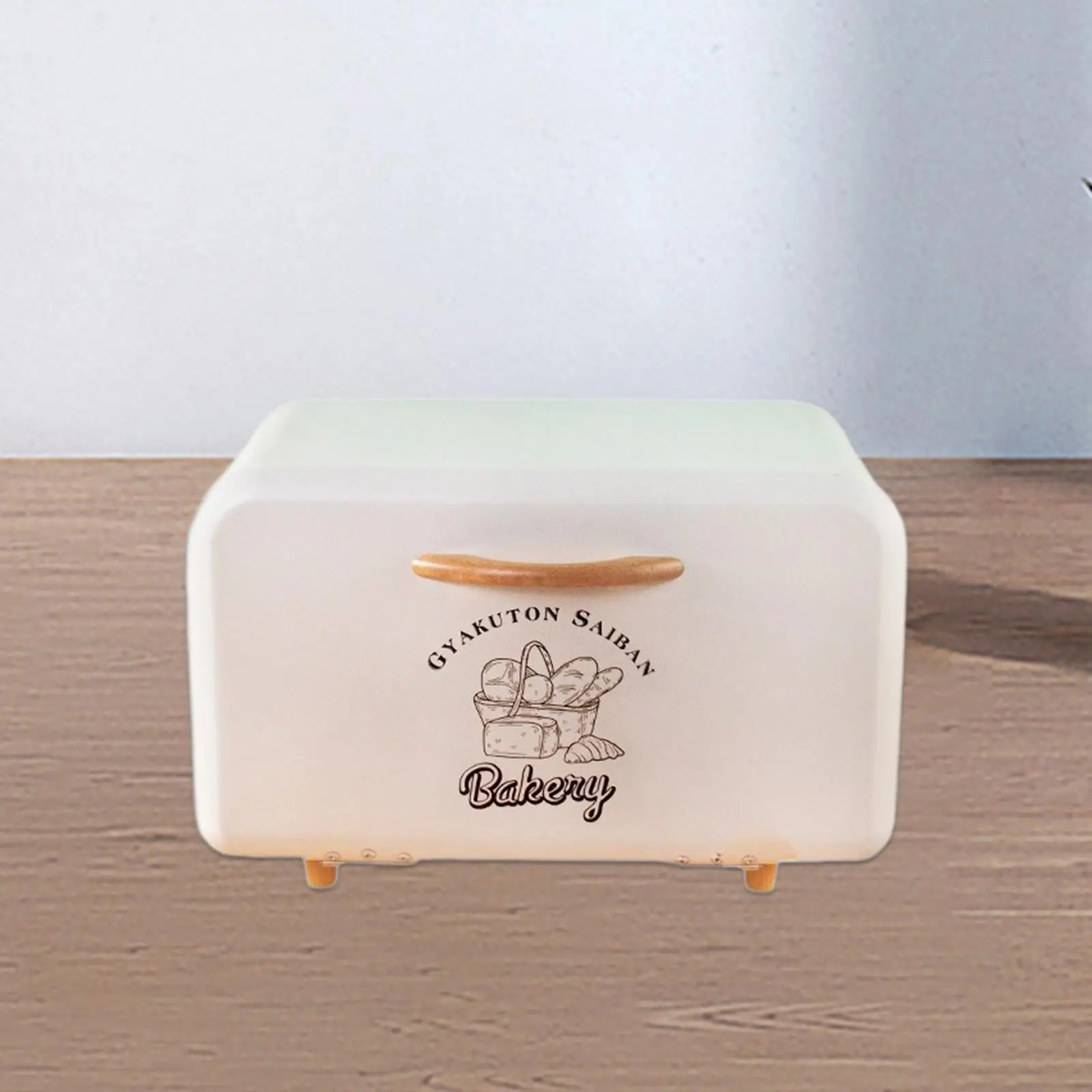 

Bread Box Bread Bin with Lid Vintage Multipurpose Rustic Bread Holder Container Kitchen Counter,for Home,Bakery Baked Goods