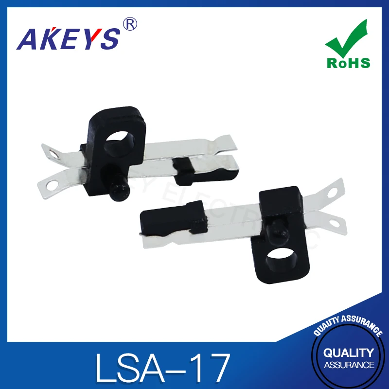 LSA-17 Black small blade reset point contact connector Toy movement accessories electric switch press