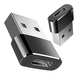 USB C타입 OTG 어댑터, 3.0 USB USB-C 수-마이크로 USB C타입 암 변환기, 맥북 삼성 S20 USBC OTG 커넥터