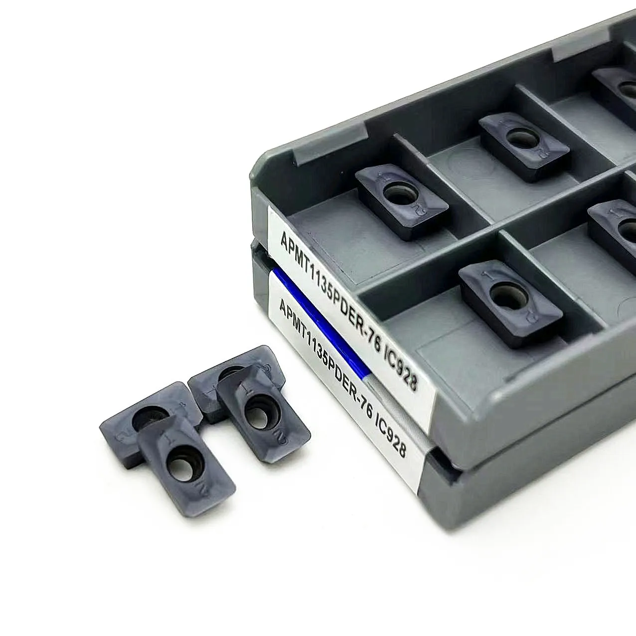 عالية الجودة APMT1135 PDER 76 IC928 قطع طحن القاطع تحول أداة كربيد إدراج عالية الجودة APMT 1135 PDER 76 IC928