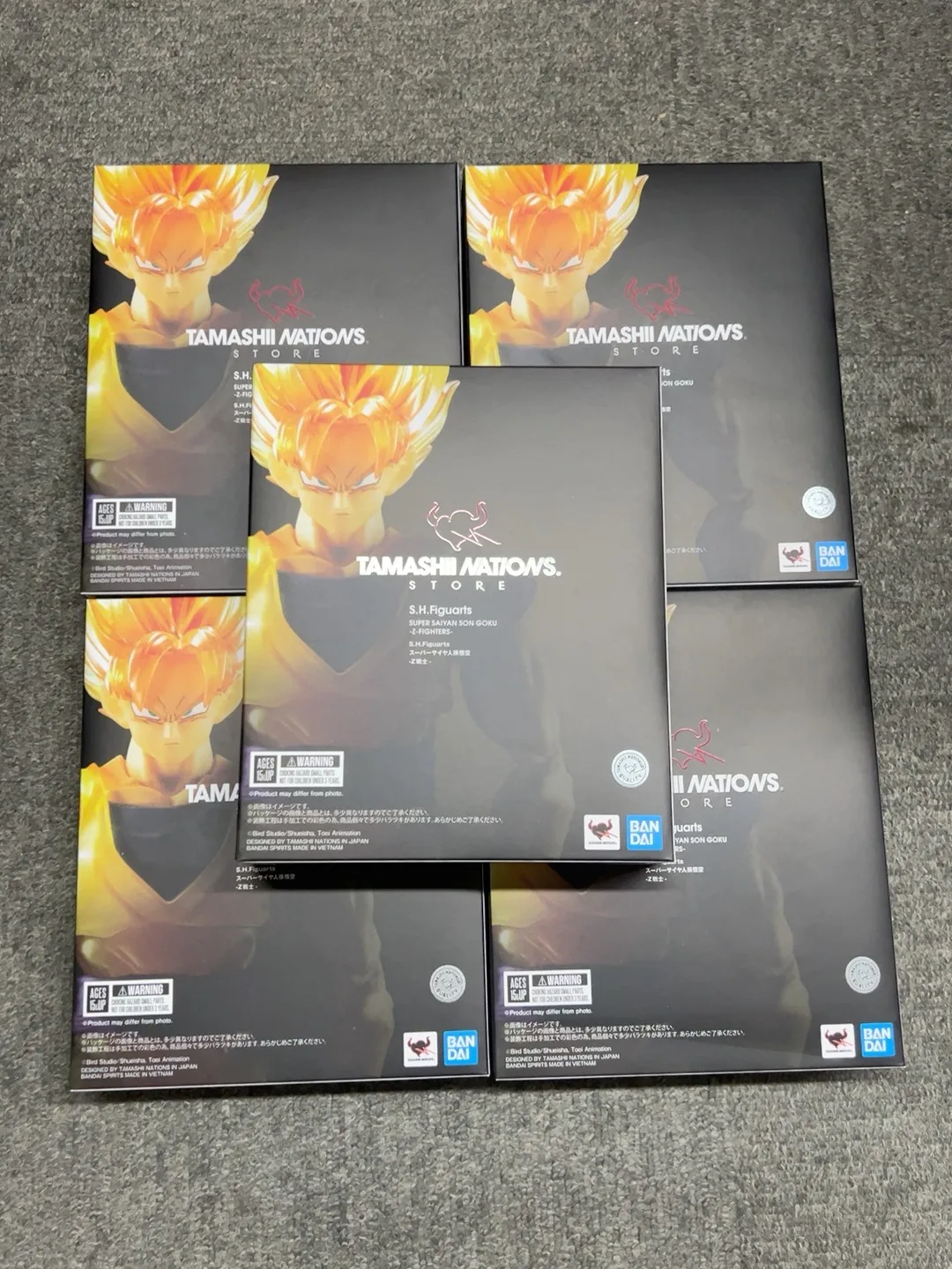 В наличии BANDAI S.H.Figuarts TAMASHII NATIONS STORE Super Saiyan Goku Z Warriors SHF Son Goku Dragon Ball Z Glod Cat Toys