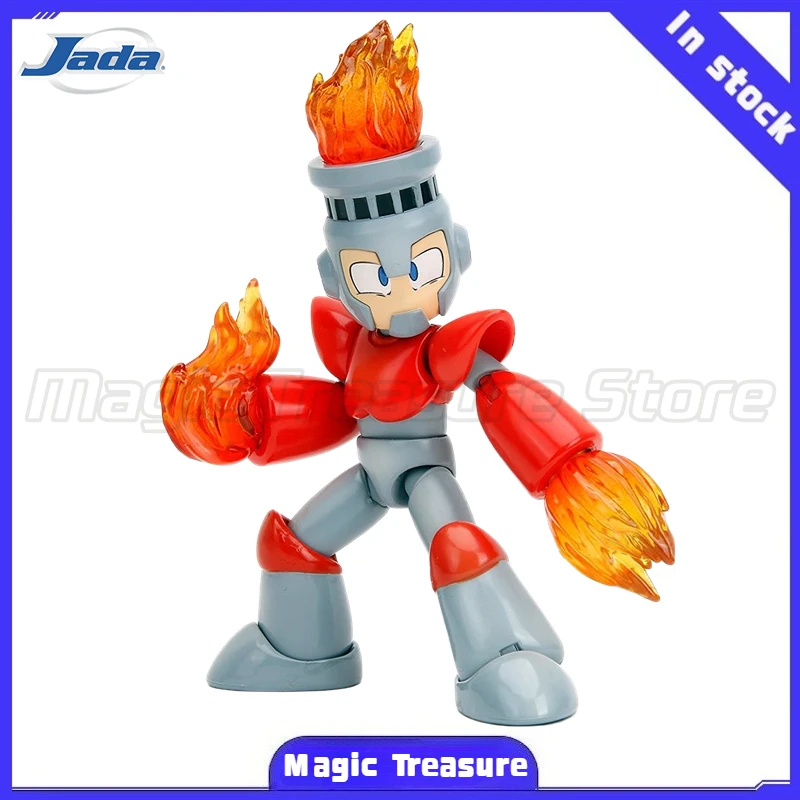 

【MT】Original Jada Toys Rockman Fire Man 1/12 Action Figure Model Toys
