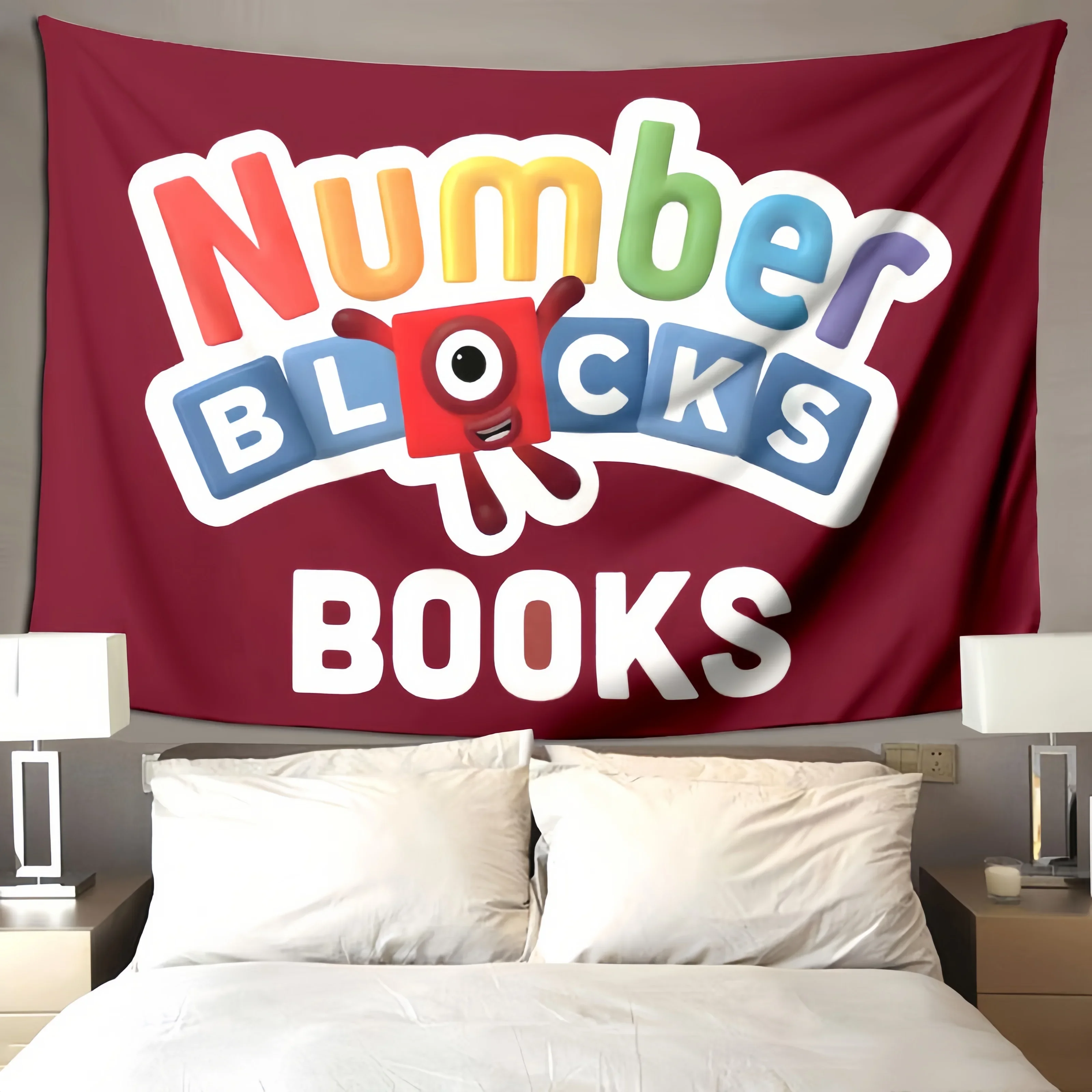 3D N-Number-Blocks cartoon Print blanket Flannel Warm blankets Soft and comfortable blanket bed linings cubre cama Birthday Gift