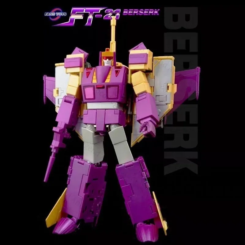 In Stock FansToys FT-21 Blitzwing Berserk Triple Changer Transforming Toy Model 25CM Articulated Figure Toys Collectibles Gifts