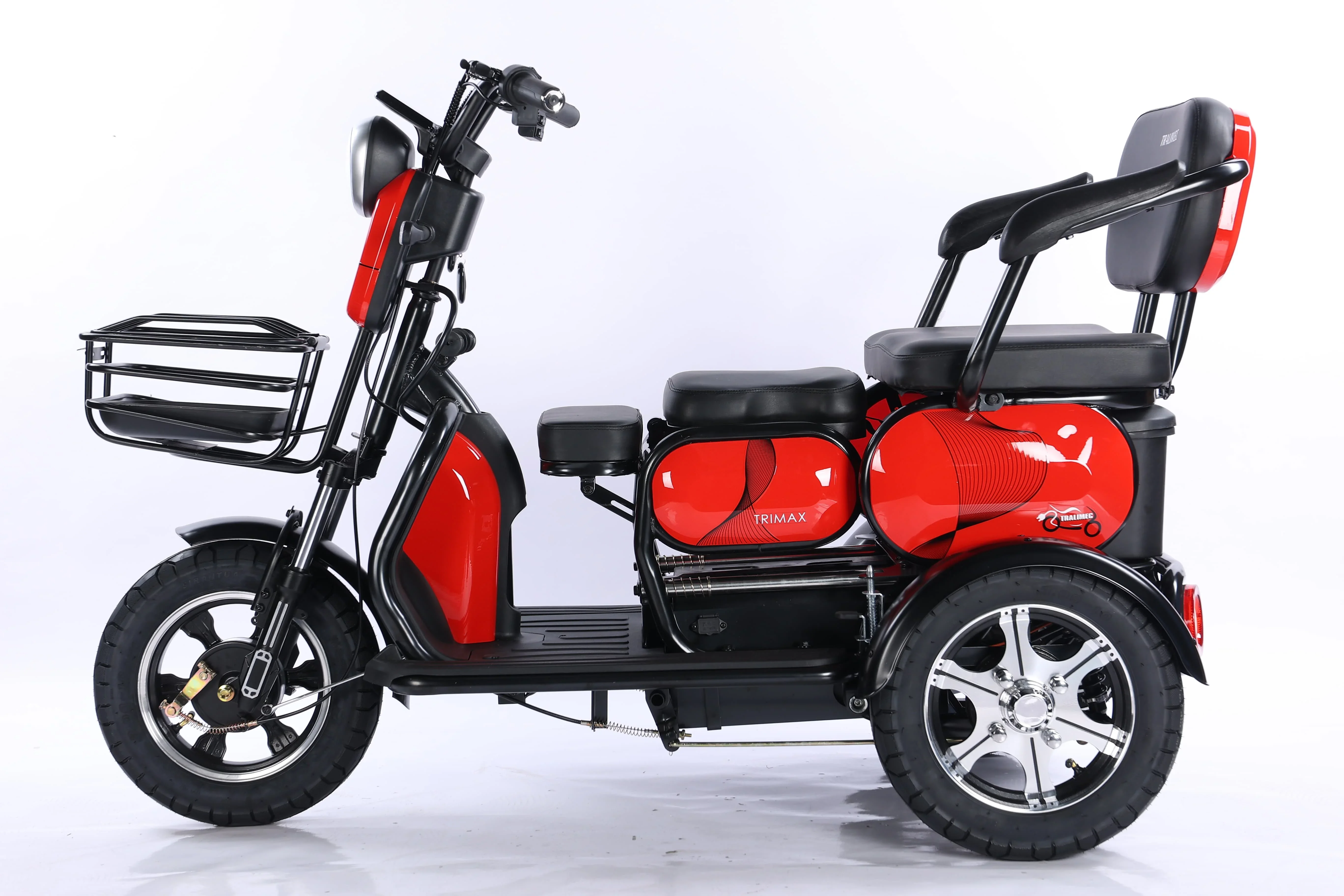 48V60V600W Electric Tricycle New Style Adult Elderly Tricycle China Tianjin Factory Export High Quality Electric Tricycle