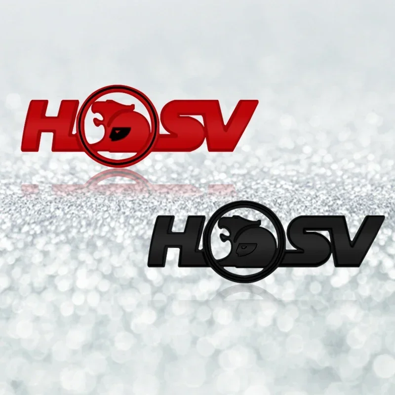 ثلاثية الأبعاد سبائك معدنية HSV شارة ل هولدن الخلفي الجذع شعار ملصق شعار خاص سيارة اكسسوارات السيارات صائق التصميم #3