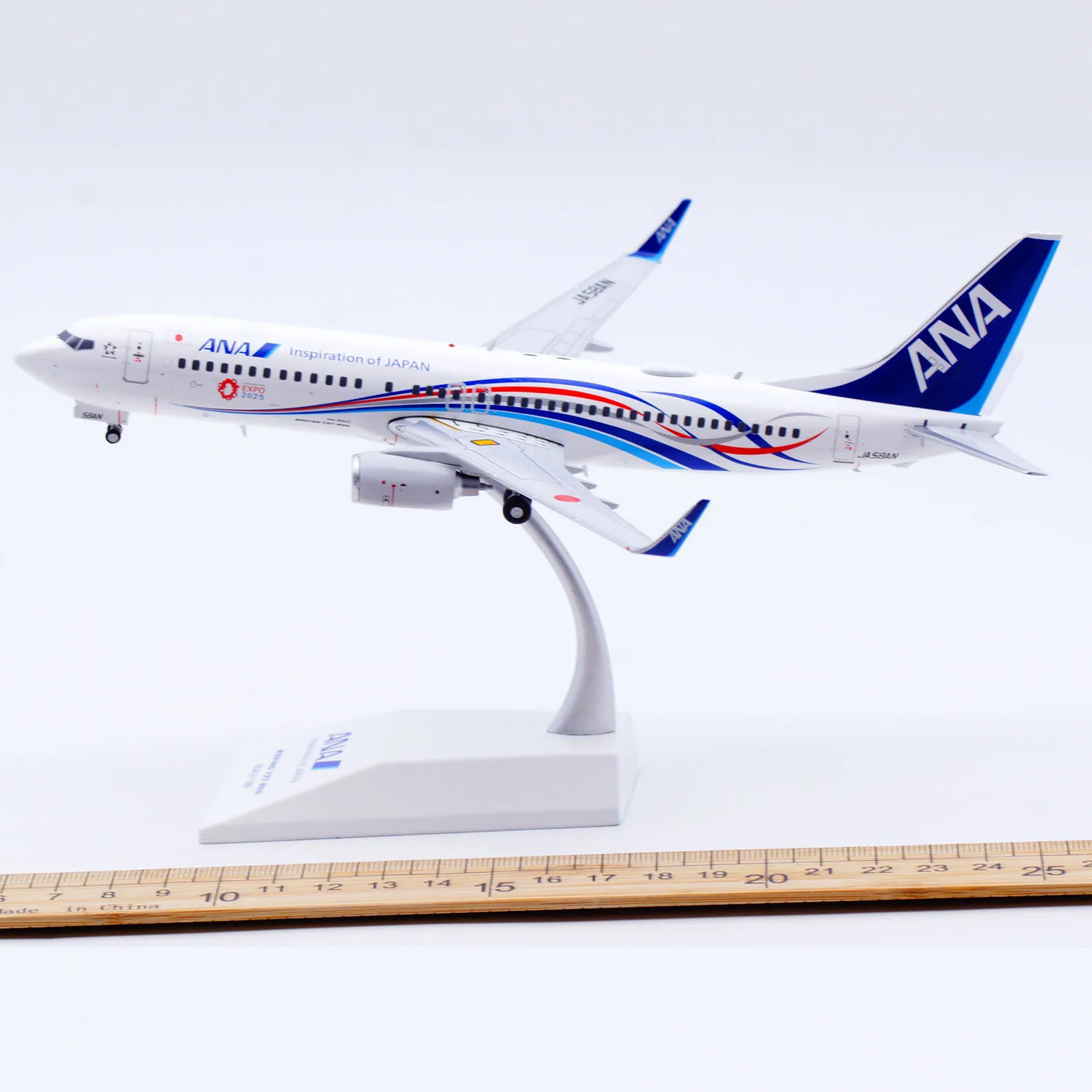 SA2105 Alloy Collectible Plane Gift JC Wings 1:200 ANA All Nippon Airways Boeing B737-800 Diecast Aircraft Jet Model JA58AN