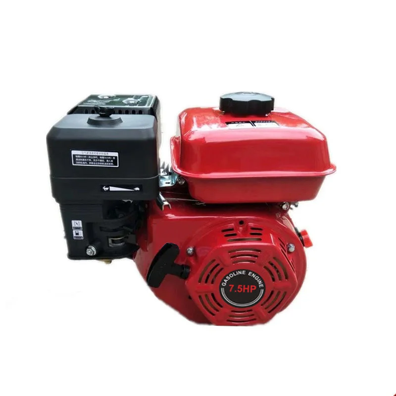 

168F-1 Gasoline micro engine 4KW four-stroke small power accessories 196CC flat key shaft engine OHV structure