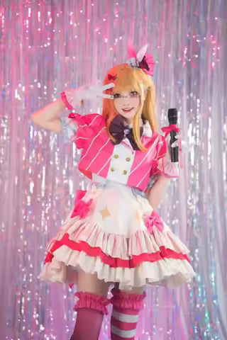 Anime Oshi No Ko Ruby Hoshino Cosplay Lolita Skirt Halloween Costume For Woman Role Play Party Anime Clothes Girls' Dress