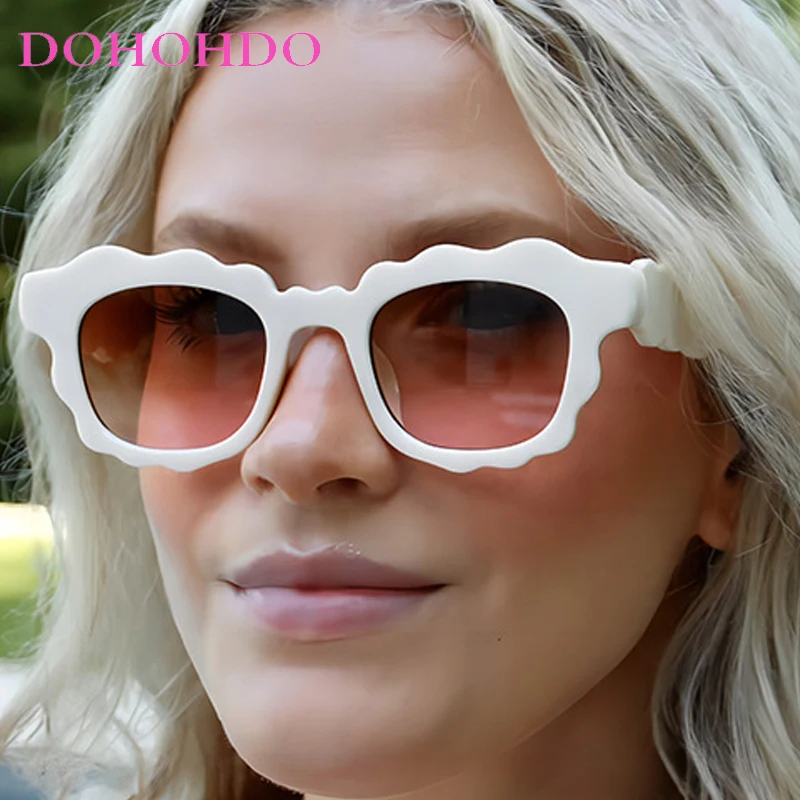 

Fashion Irregular Square Jelly Color Sunglasses Women Shades UV400 Men Trending Travel Unique Party Sun Glasses Lentes De Sol