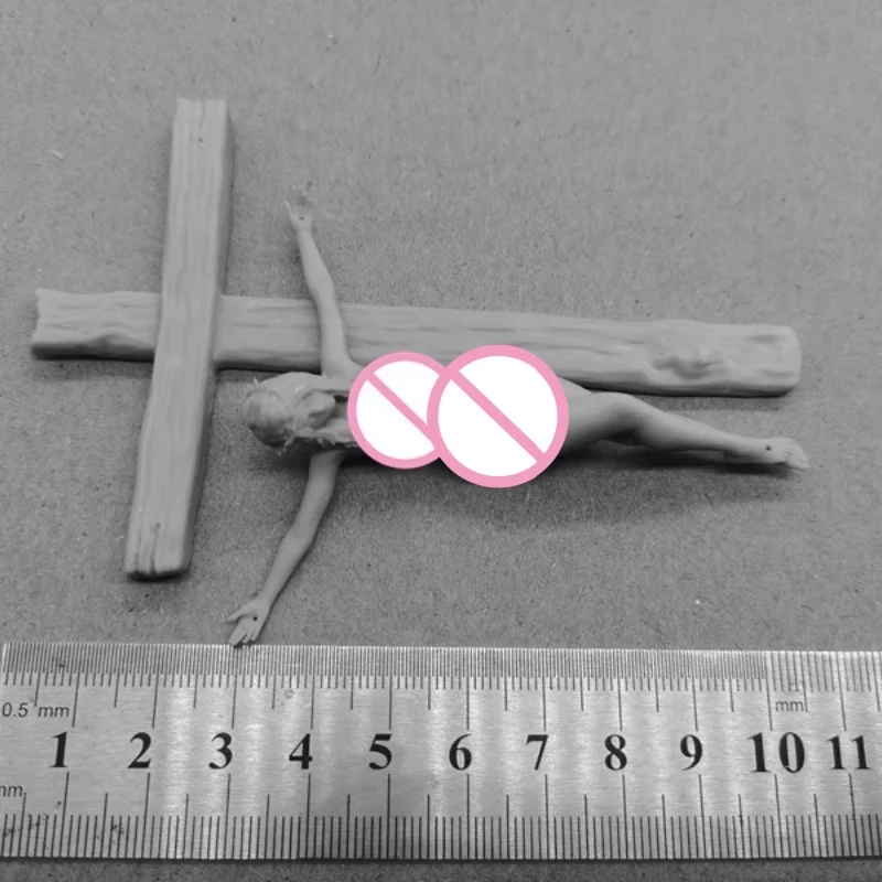 Figurine en résine pour femme Miserable, échelle 1/24, Kit de modèle assemblé, Diorama non assemblé, Figurines non peintes, jouets de loisirs