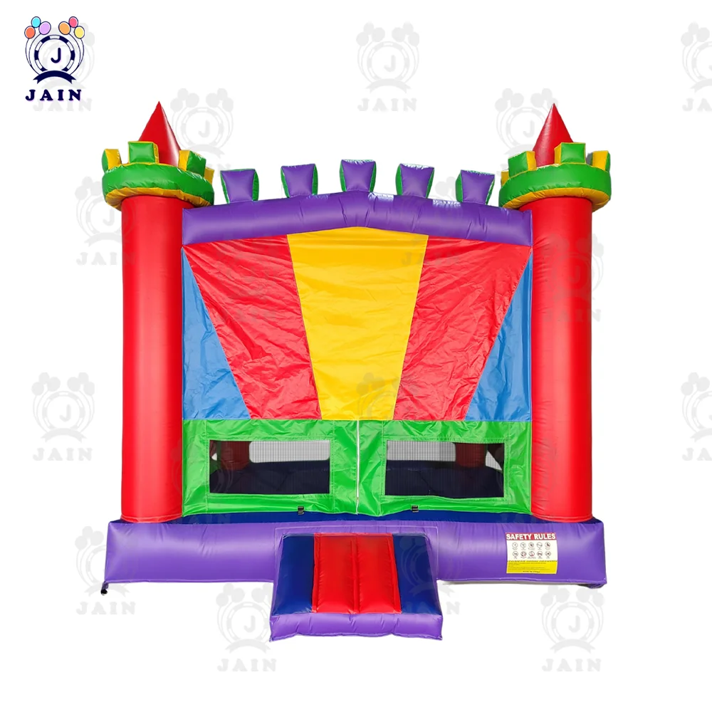 Stock 13FT-4m Inflatable Castle Commercial Grade Jump Bounce House for Kids & Adults with Blower For Outdoor Indoor Party Rental