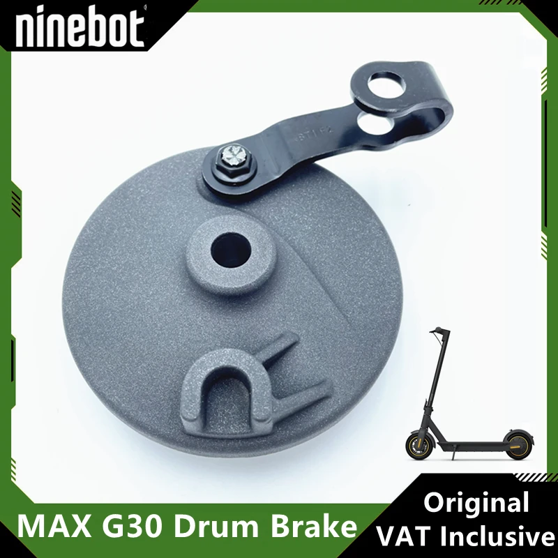 Original Drum Brake Accessories For Ninebot by Segway Max G30 Electric Scooter Front Brake Pads Assembly KickScooter Drum Brake