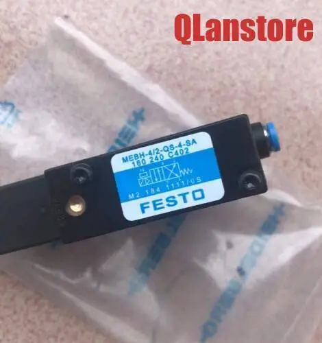 

Festo MEBH-4/2-QS-6-SA 160241 Valve New One MEBH4/2QS6SA