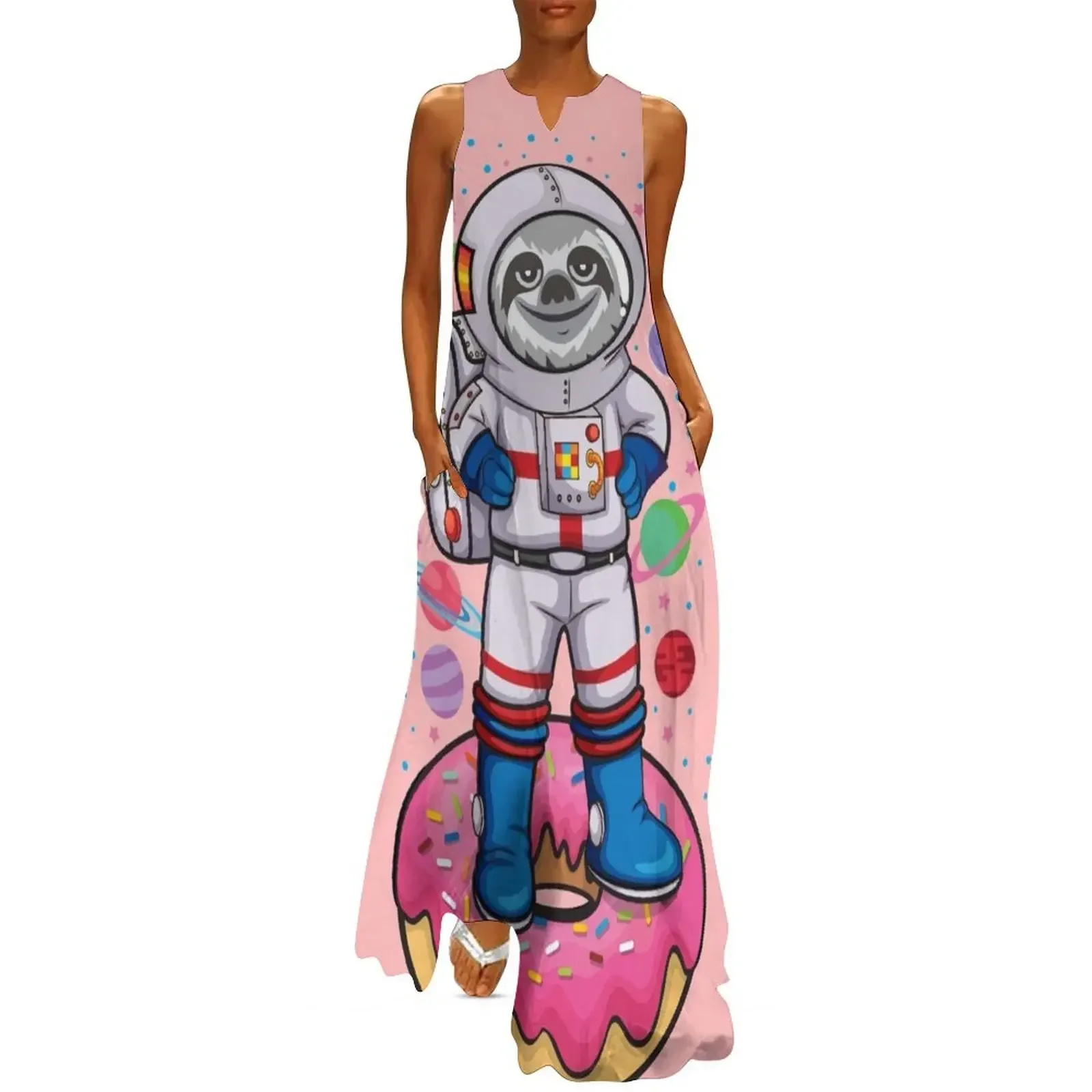 

Space Sloth Long Dress elegant dress dresses ladies 2025 summer summer dresses women 2025 elegant dresses plus sizes Dress