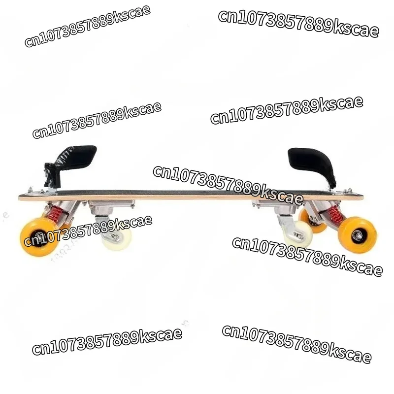 Land snowboarding male and female simulation skiing practice board snowboarding Sports and Entertainment