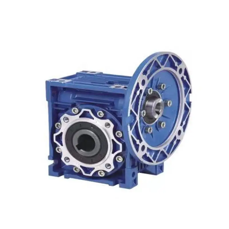 Factory Direct Sale Worm Gearmotor Custom High Quality NMRV Series Worm Geared Reducer