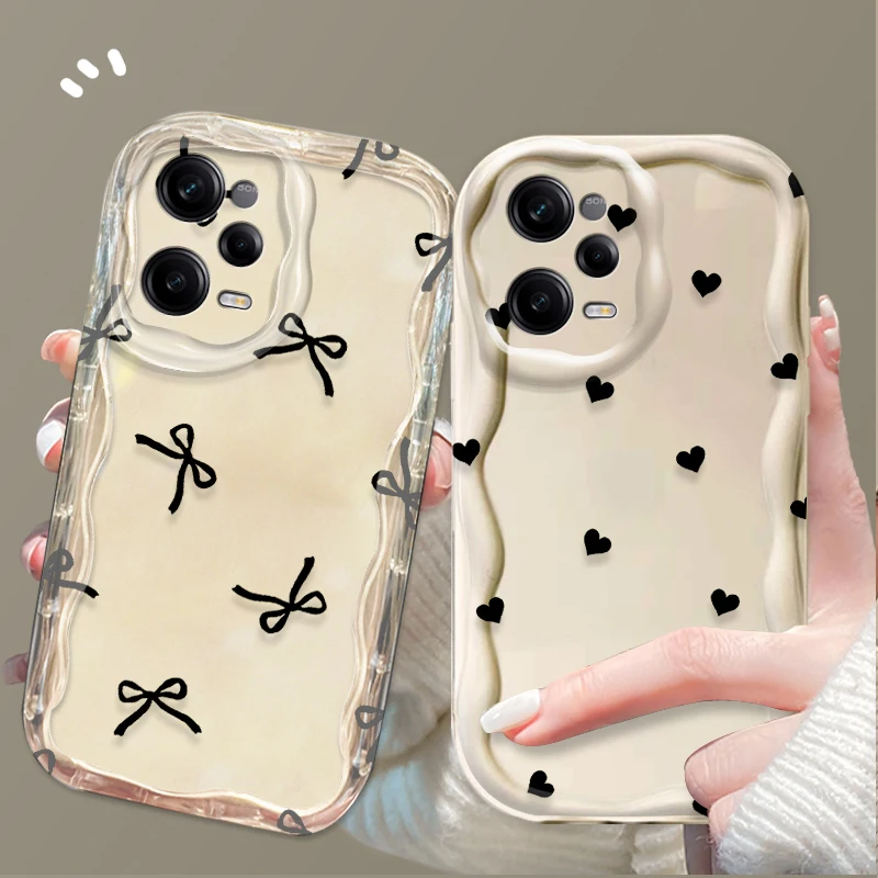 Black Bow Heart-Sha…