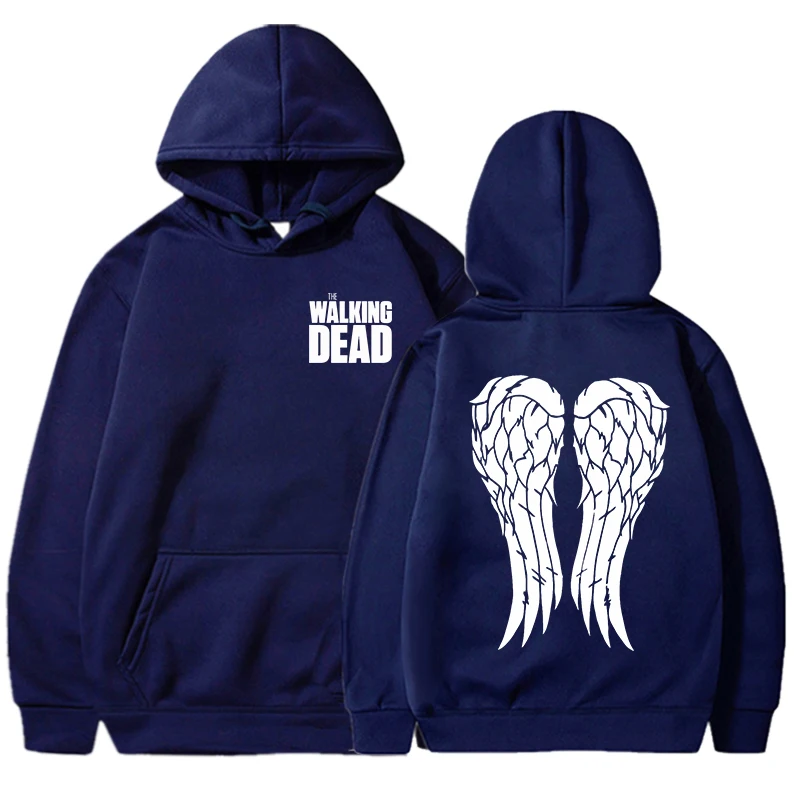 Nieuwe Grappige De Walking Dead Print Hoodie Vrouwen Casual Pullover Gepersonaliseerde Sweatshirt Plus Size