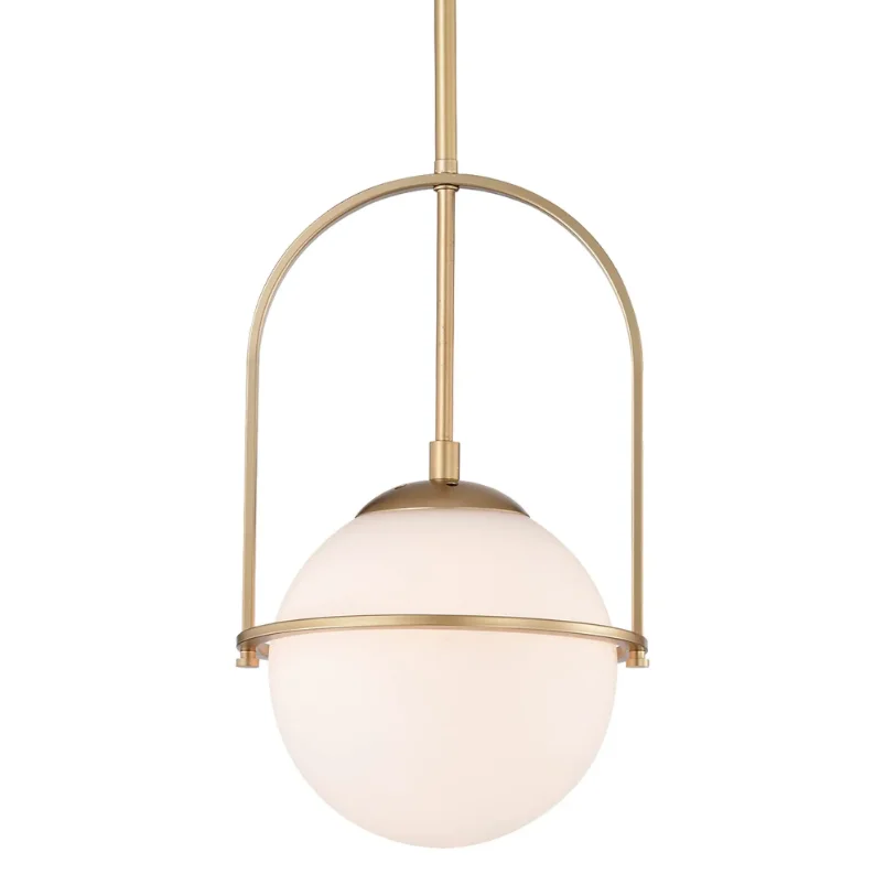 Golden Glass Ball Teto Lâmpada Pingente, Pendurado Luz, Kitchen Island, Jantar, Sala de estar, E27