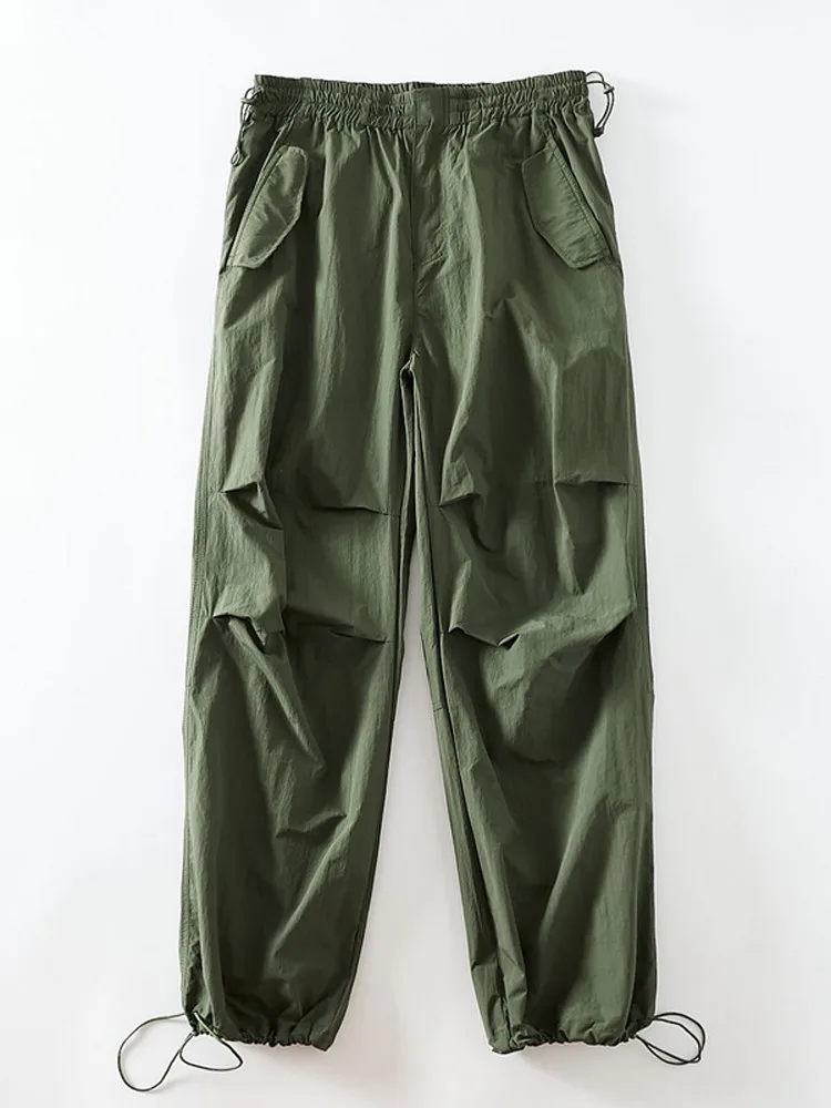 

American Paratrooper Pants New Advanced Outdoor Lightweight Breathable Loose Straight Leg Trousers for Men Spring Summer
