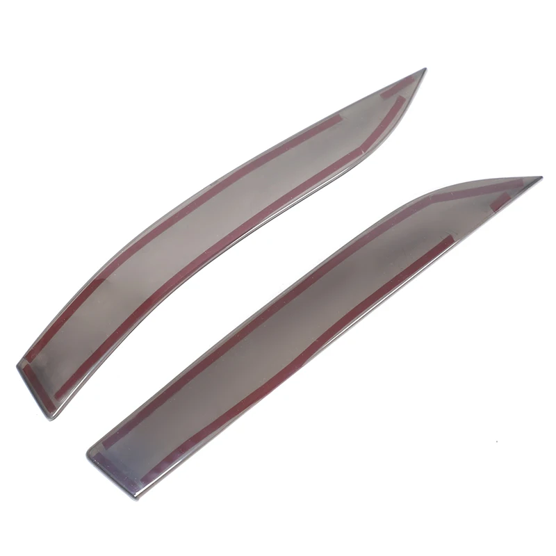 

2 шт., черные накладки из АБС-пластика для BMW X1 F48 2016-2022, декоративные наклейки на задние противотуманные фары, аксессуары для защиты экстерьера автомобиля