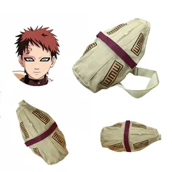 Single Shoulder Bag Anime Ninja Rucksack Kazekage Gaara Cosplay Gourd Portable Student Canvas Satchel Bags Gifts Outdoor