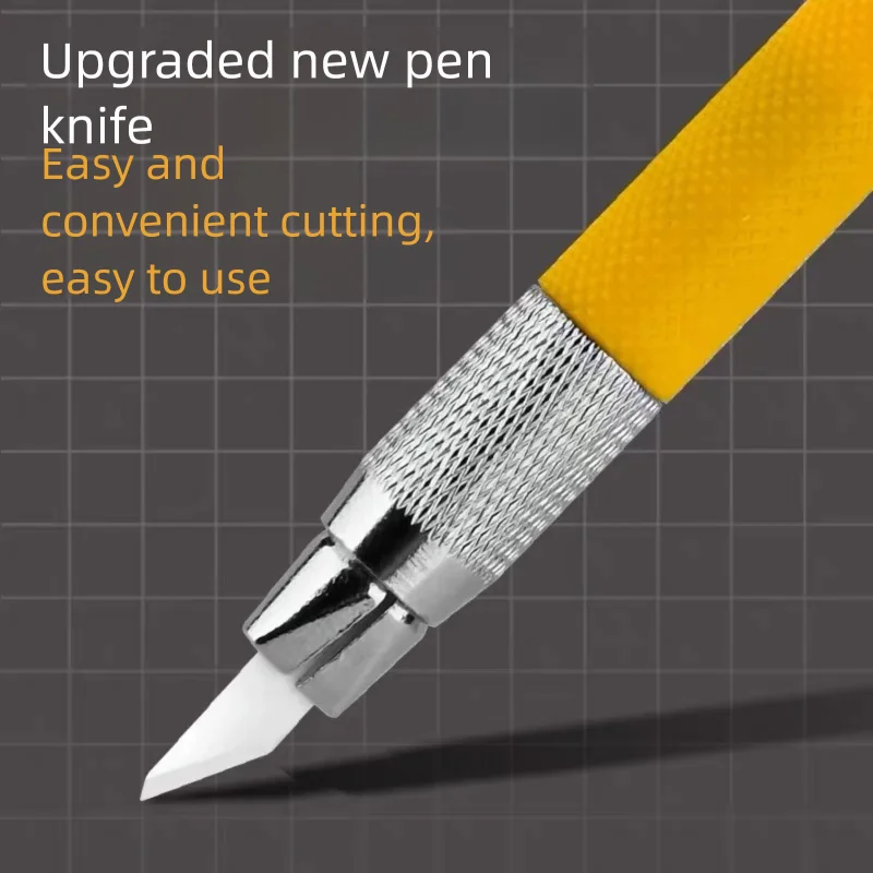 MS098 Cremic Pen Knife with 5 blades for Modeling GK Plate Accessories Remove Cutter Pla Model Making Tool Hobby DIY Craft