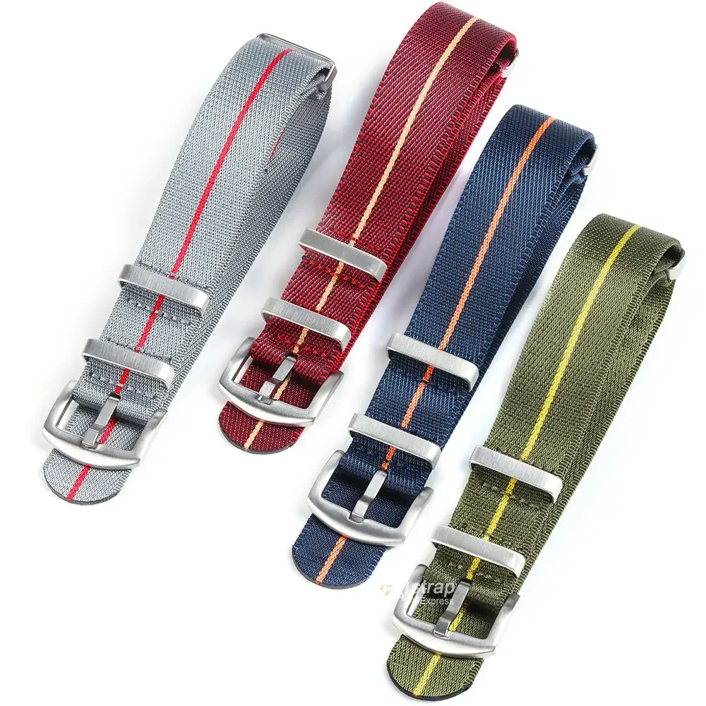 18mm 20mm 22mm Nylon Watch Strap for Seiko Wristband for Rolex Men Sport Watchband for Military Bracelet for Casio Universal