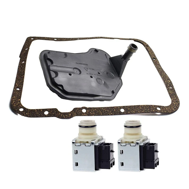 

Комплект прокладок для фильтра коробки передач 4L60E, соленоид переключения передач 4L60E, совместим с Cadillac Buick Blazer Astro 24230298 24208576